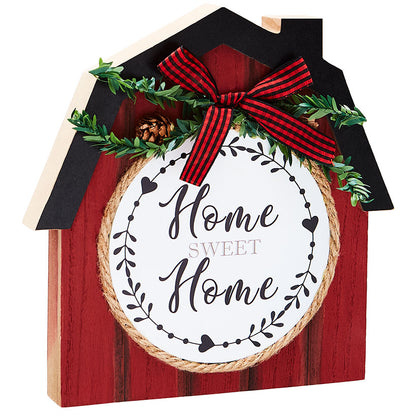 Farmhouse Rustic Home Sweet Home Sign