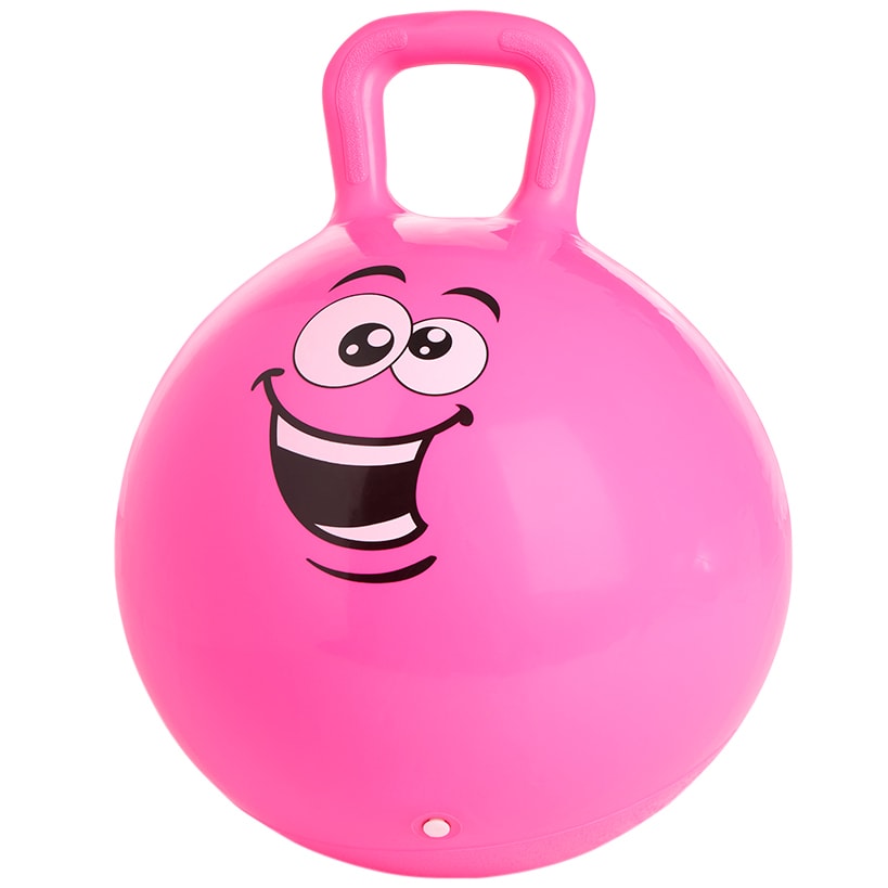 Kids' Hopper Ball with Silly Fun Face - Durable PVC, Easy to Inflate