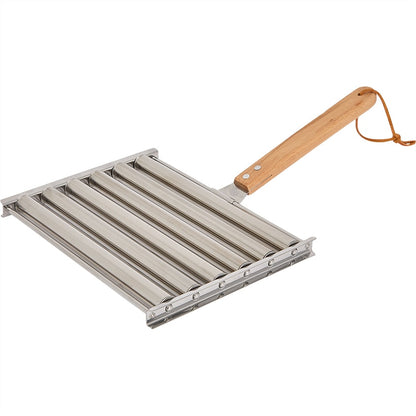 Hot Dog Roller Rack  for Grill or BBQ Stainless Steel