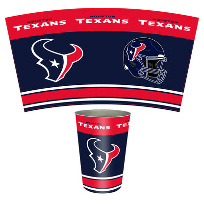 NFL Tin Wastebasket