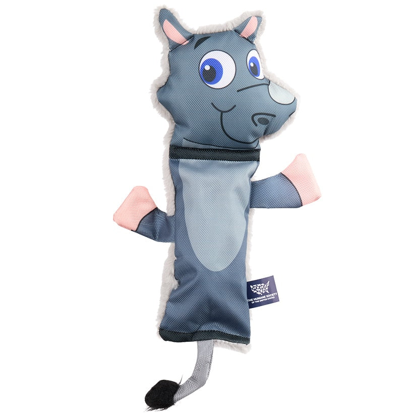 Humane Society Plush Dog Toy With Squeaker