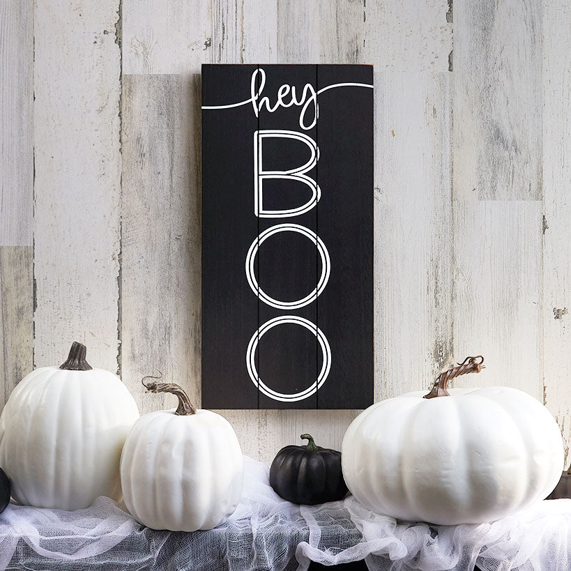 Humorous Halloween Ghost Sign#select-item_hey-boo-sign