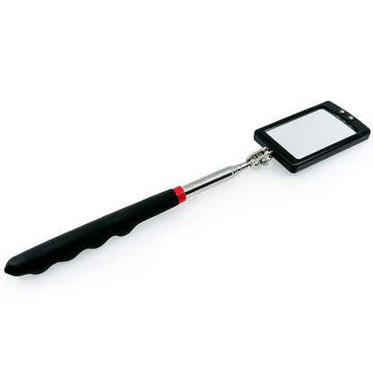 Telescoping Illuminated Mirror For Inspections with 360 Degree Veiw