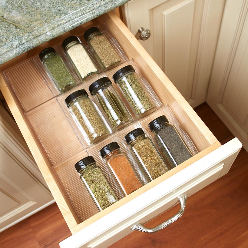 In-Drawer Expandable Spice Rack#title_