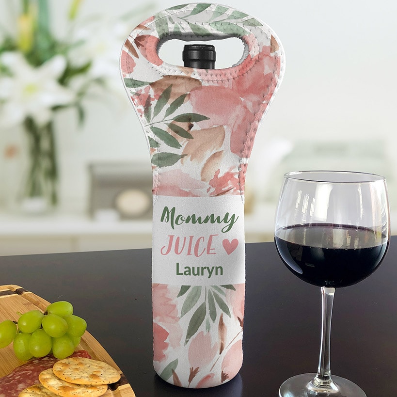 Personalized Insulated Wine Gift Bag