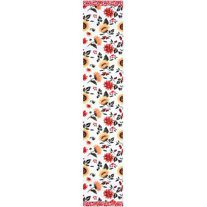 Jacobean Sunflower Table Runner or Set of 4 Placemats