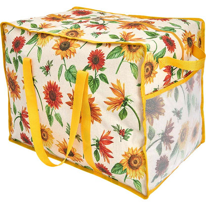 Jumbo Printed Storage Bag With Handles