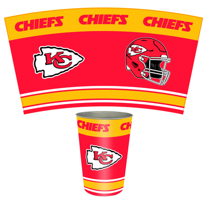 NFL Tin Wastebasket