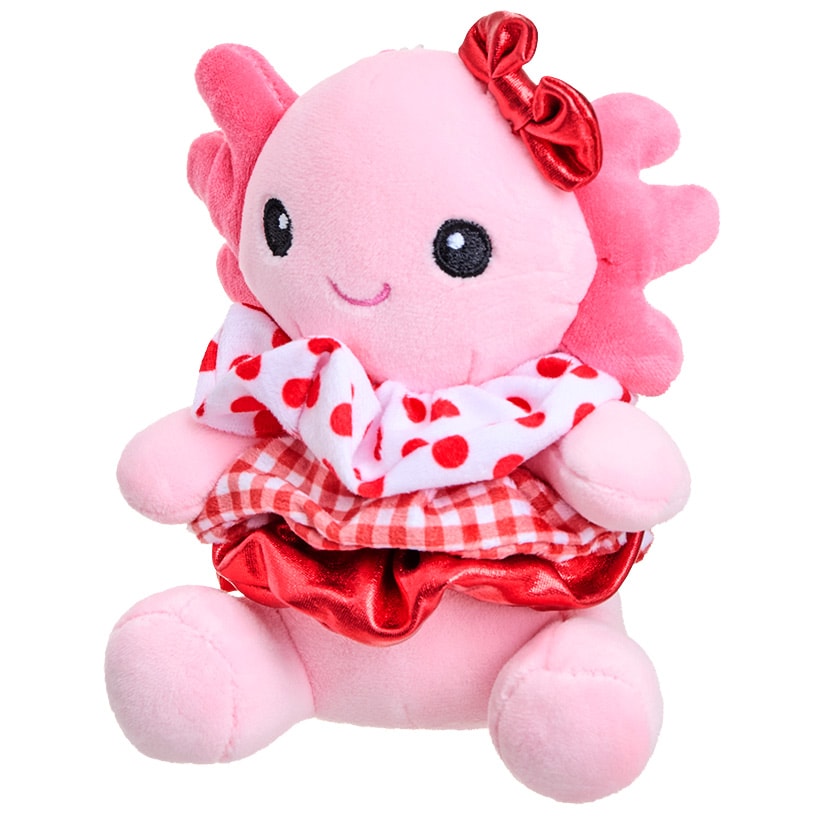 Keyclip Plush with Scrunchies - Adorable Companion with Backpack Clip