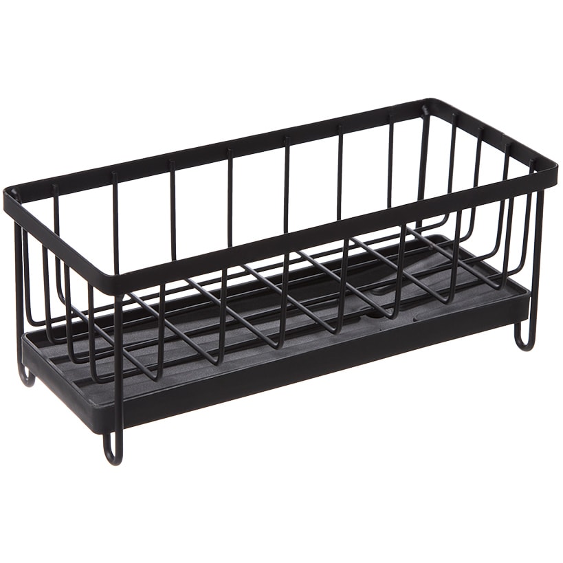 Kitchen Utensil Drying Rack with Drain Tray