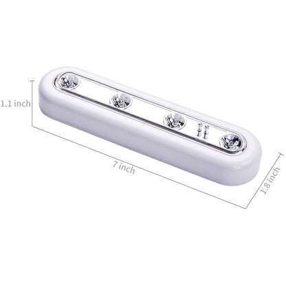 Tap Closet Lights One Touch Light Battery Operated Stick On