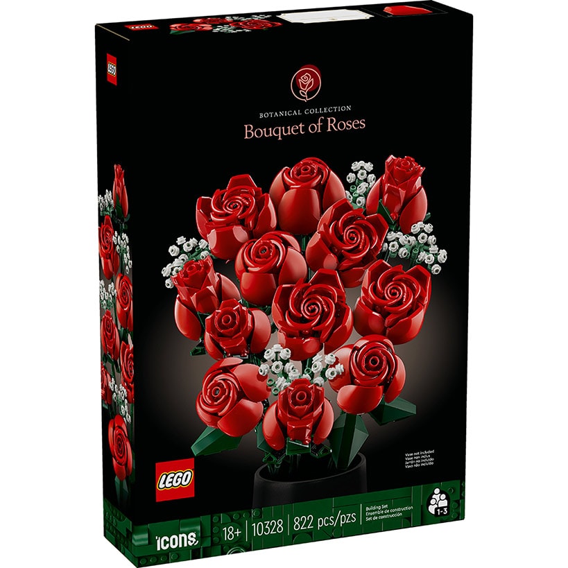 LEGO® Icons Bouquet of Roses Building Set