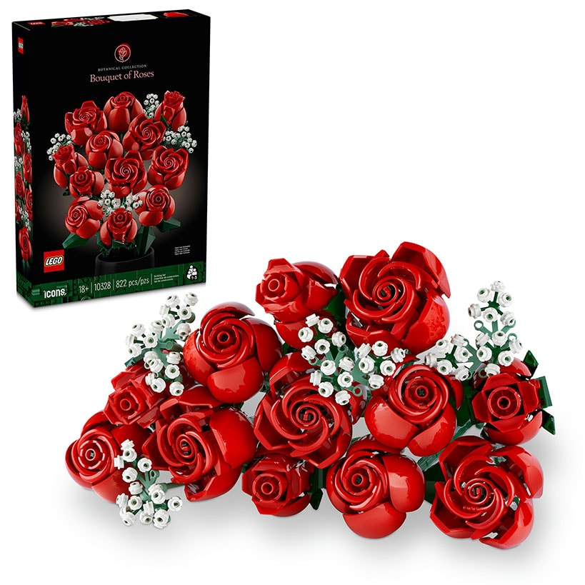 LEGO® Icons Bouquet of Roses Building Set