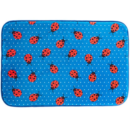 Ladybug Shower Curtain, Bath Rug, Hand Towels, Valance, or Hooks
