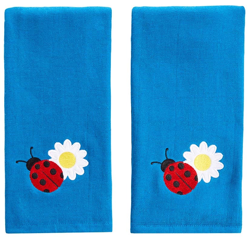 Ladybug Shower Curtain, Bath Rug, Hand Towels, Valance, or Hooks
