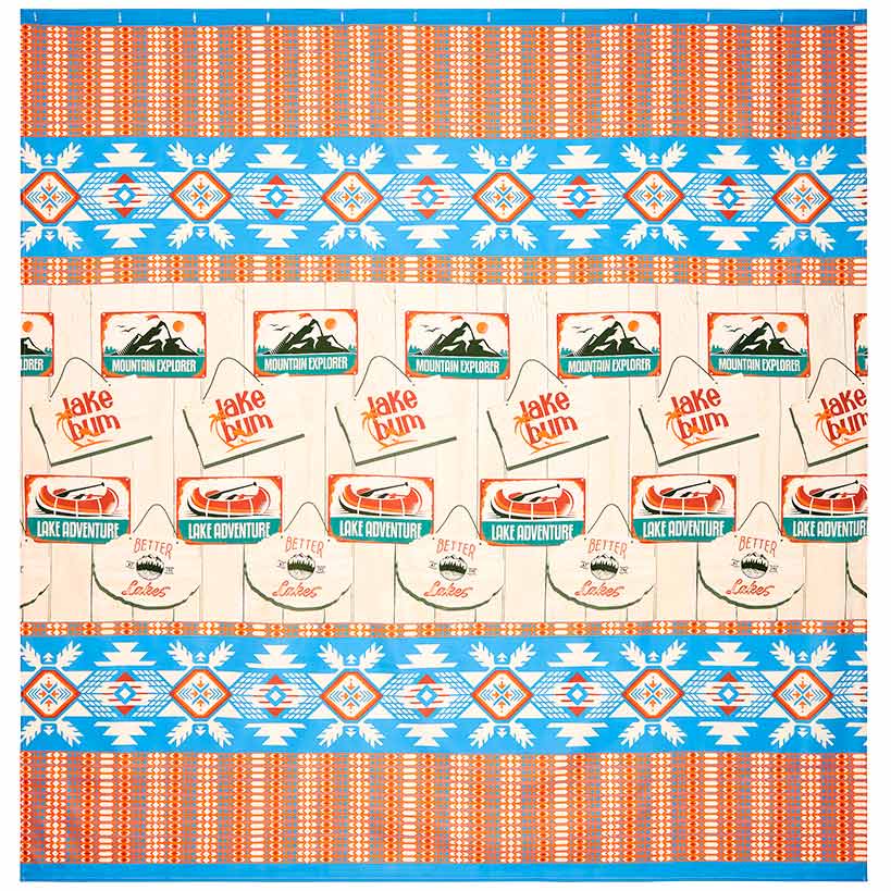 Lake Adventure Shower Curtain, Bath Rug, Hand Towels, Valance, or Hooks#select-item_shower-curtain