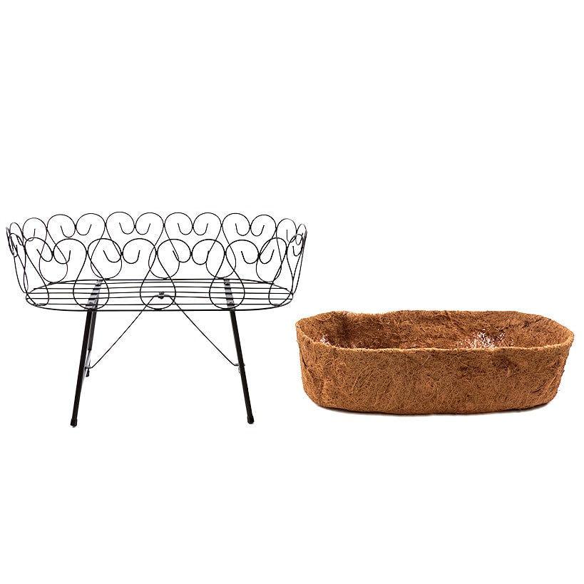Decorative Metal Plant Stand with Coir Liner#select-plant-stand_large