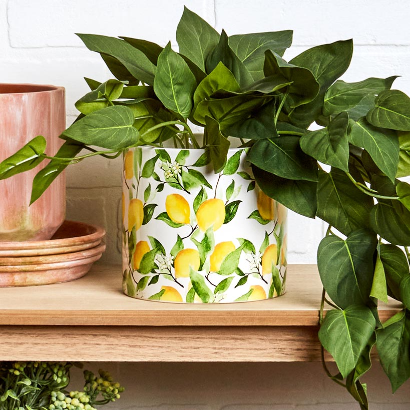 Lemon Ceramic Planter