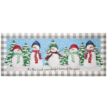 Let It Snow Kitchen Accent or Runner Rug
