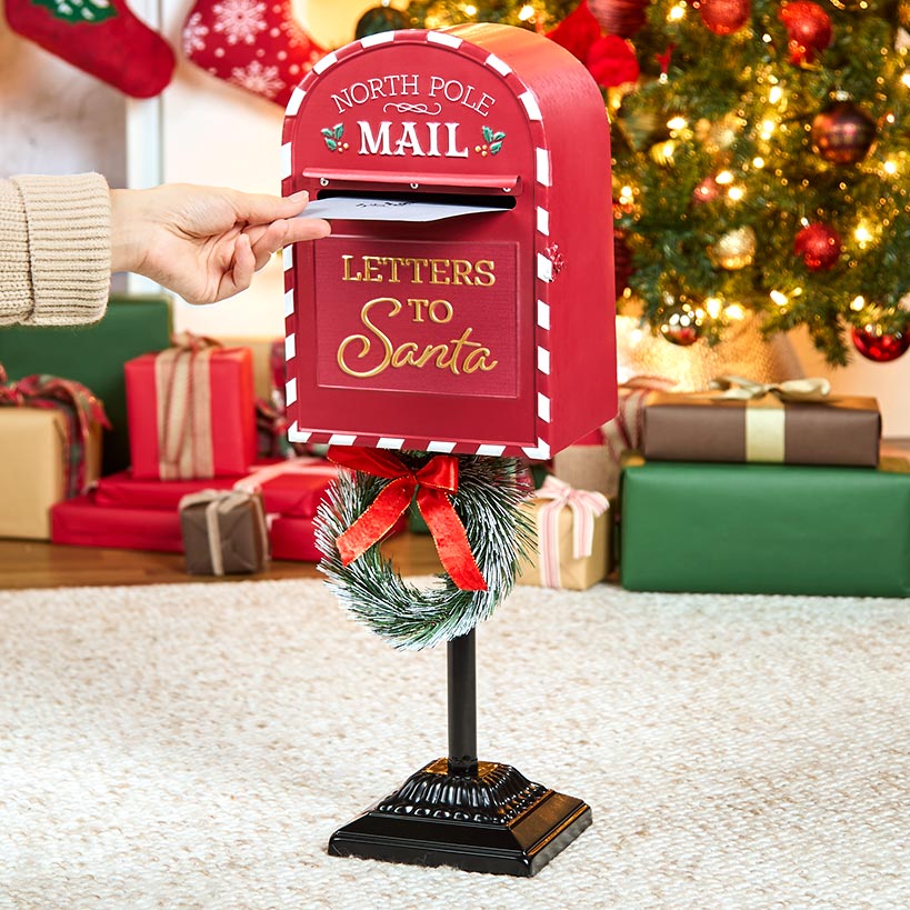Letters for Santa Red Barn Mailbox#select-mailbox_traditional