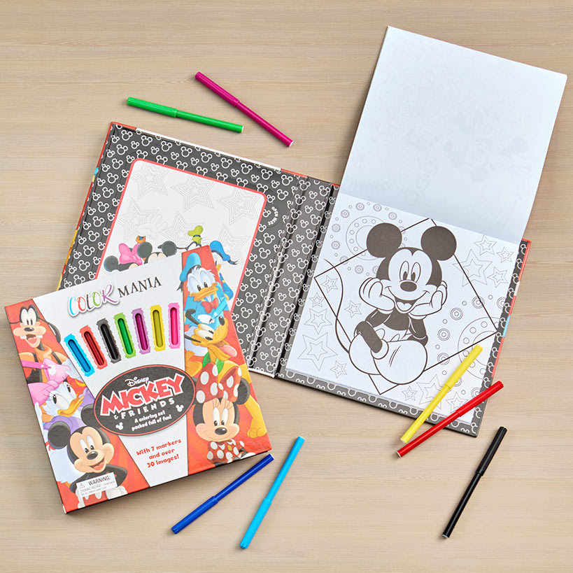 Favorite Characters Colormania with Felt Pens Princess Mickey or Spider-Man#select-character_mickey-&-friends
