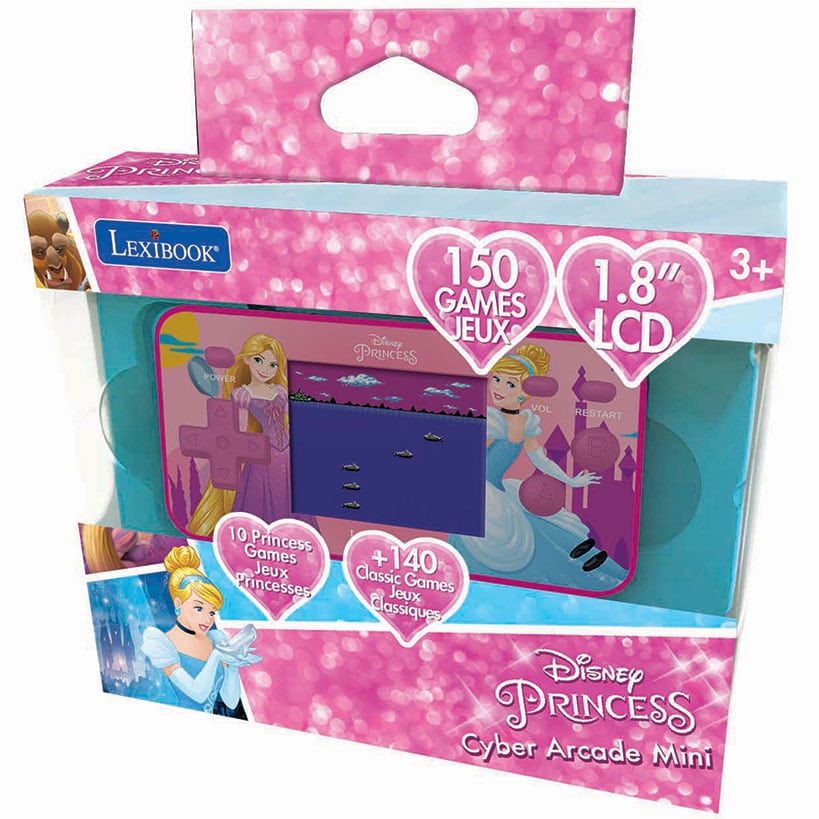 Handheld Licensed Cyber Arcade With 140 Games#select-arcade_disney-princess