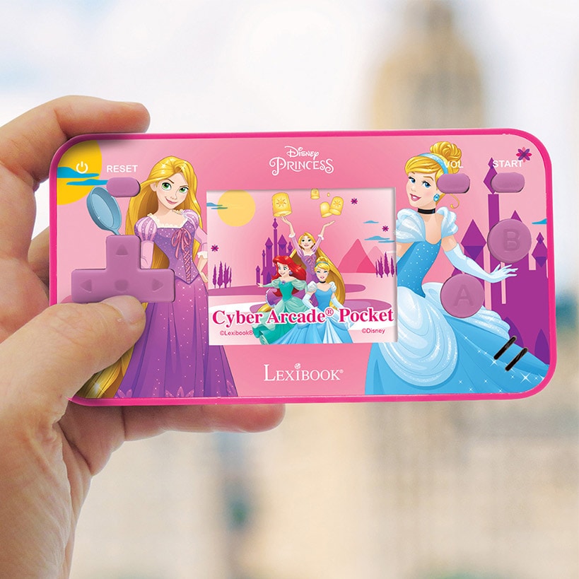 Handheld Licensed Cyber Arcade With 140 Games#select-arcade_disney-princess