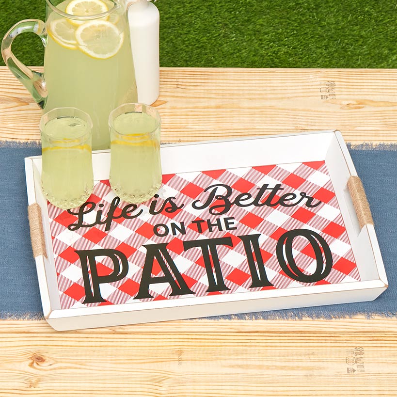 Outdoor BBQ Serving Tray or Bucket for Summer#select-item_tray