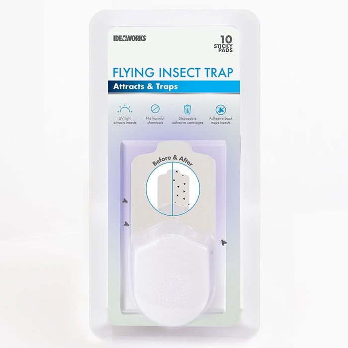 Lighted AC Insect Trap For Indoors With UV Light And Chemical Free ...