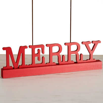 Merry Tabletop Sign