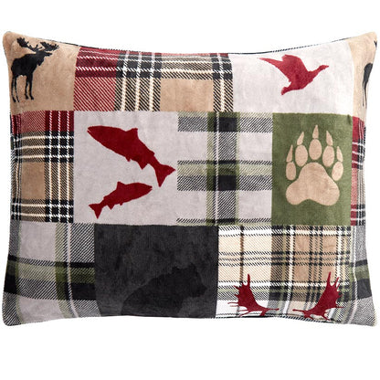 Coleman Lodge Patchwork Full/Queen or King Comforter, Sham