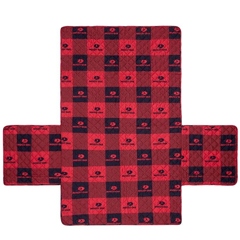 Mossy Oak Red Buffalo Logo Quilted Furniture Cover Chair, Loveseat, Sofa#select-cover_love-seat