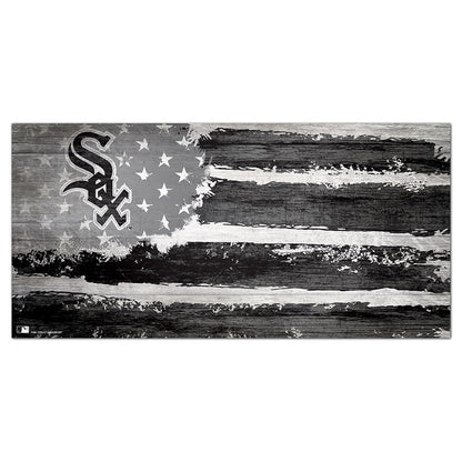 MLB Distressed Flag Signs