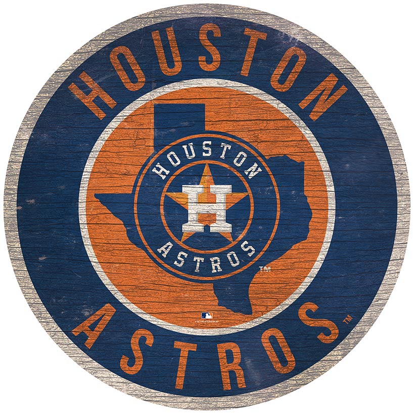 MLB State Circle Signs