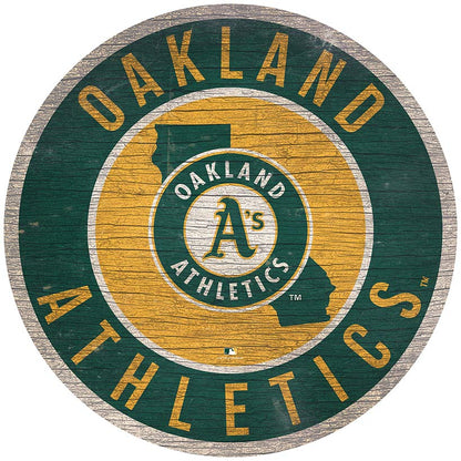 MLB State Circle Signs