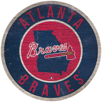 MLB State Circle Signs
