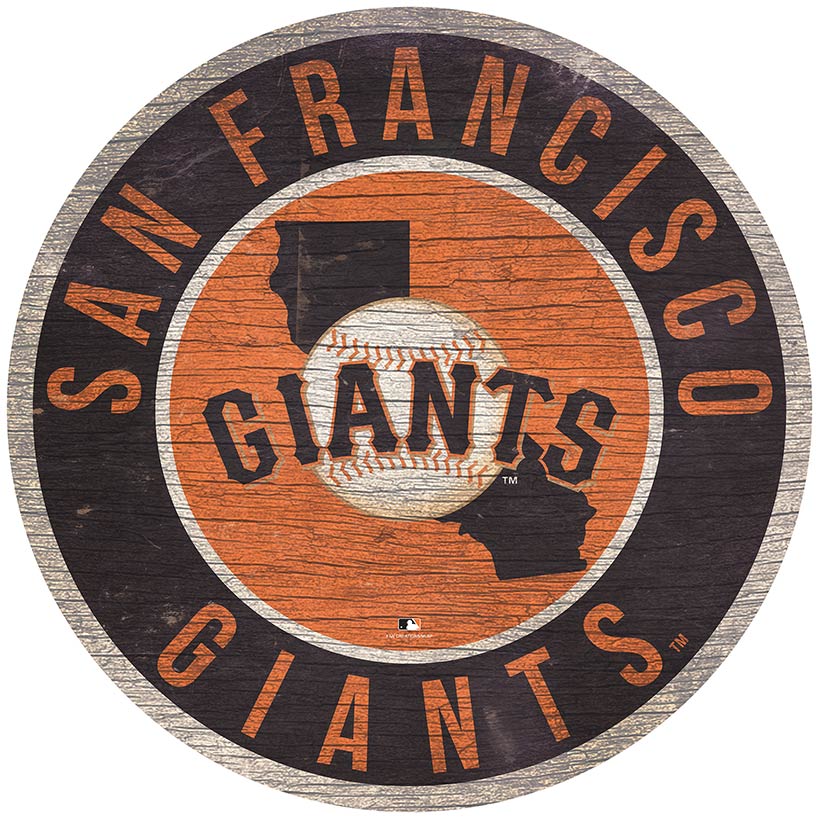 MLB State Circle Signs