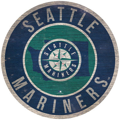 MLB State Circle Signs