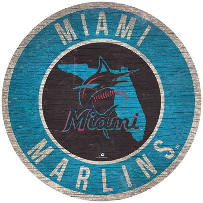 MLB State Circle Signs