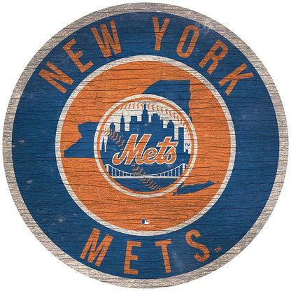 MLB State Circle Signs
