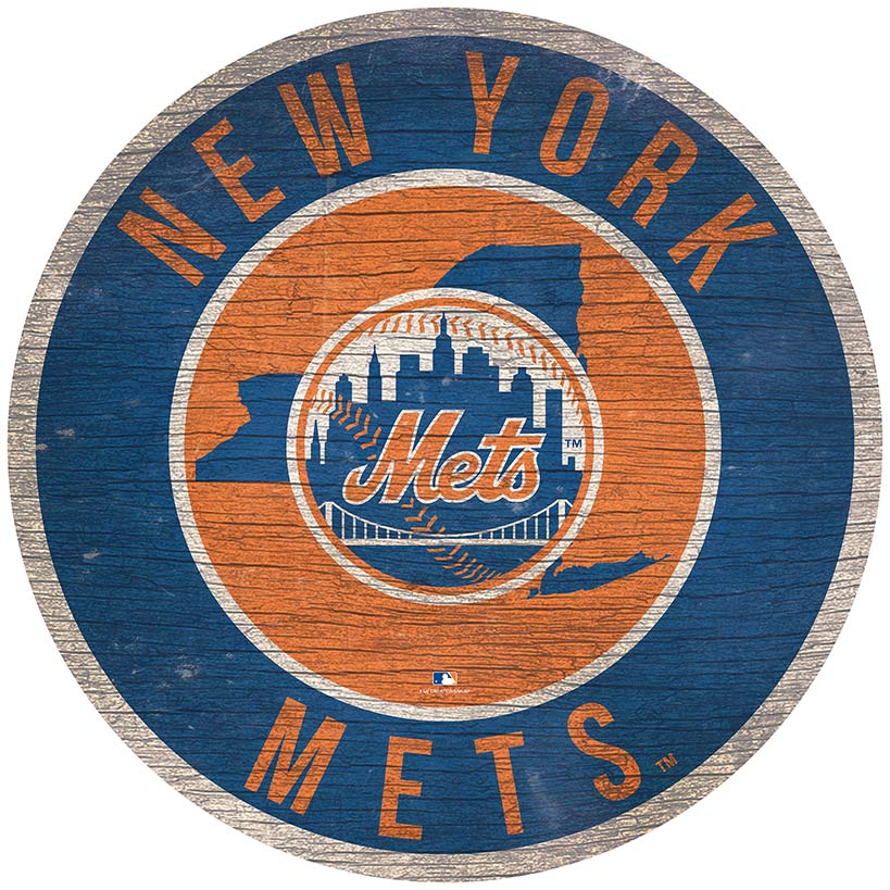 MLB State Circle Signs