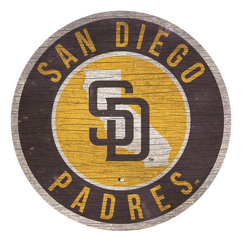 MLB State Circle Signs