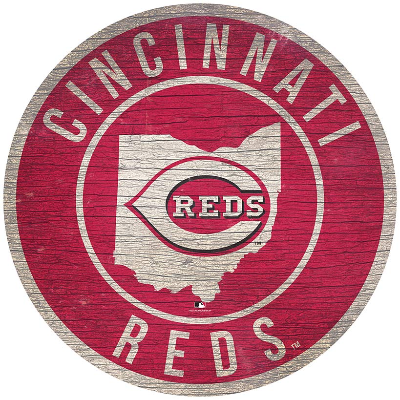 MLB State Circle Signs