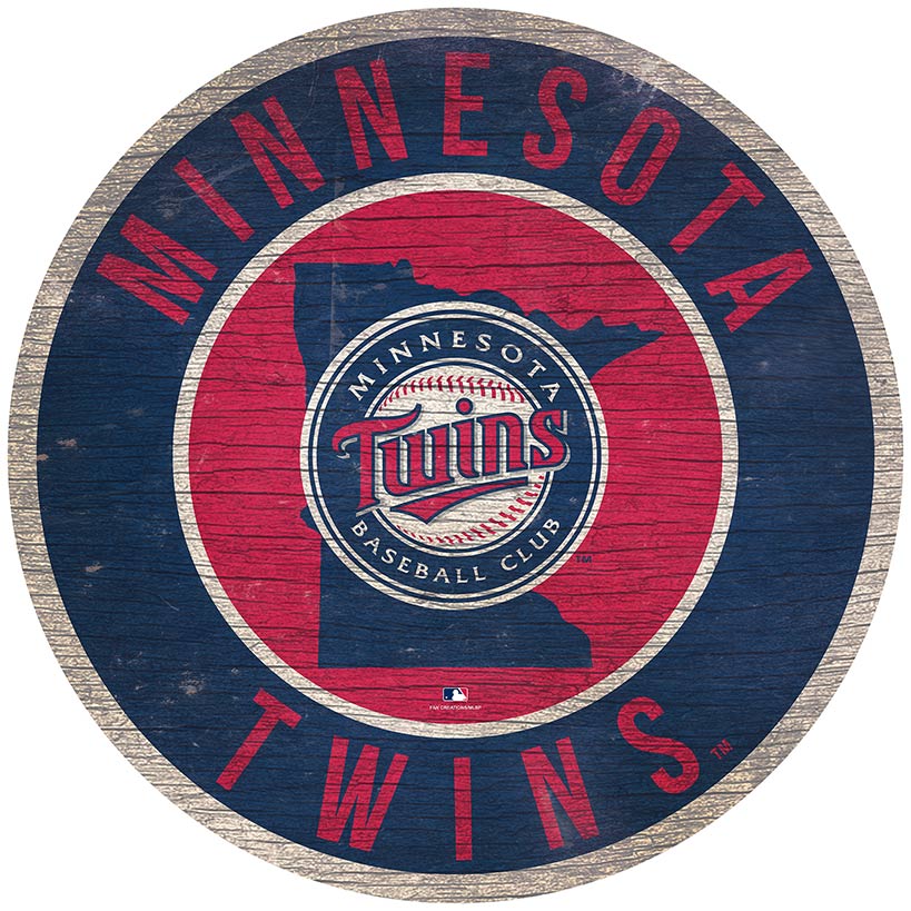 MLB State Circle Signs