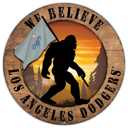 MLB We Believe Bigfoot Circle Signs