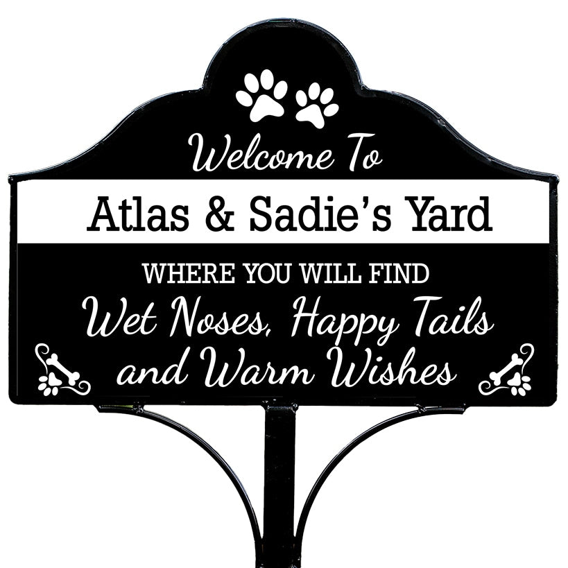 Personalized Magnetic Pet Sign
