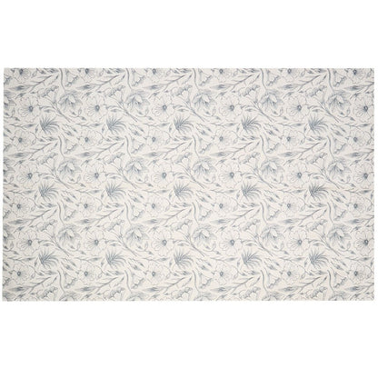 Magnolia Floral Washable Area Rug Accent Rug or Runner Rug