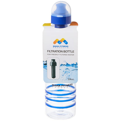 Carbon Filtered Water Bottle - Maha Fitness