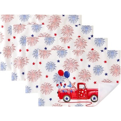 Memorial Truck Placemats, Set of 4