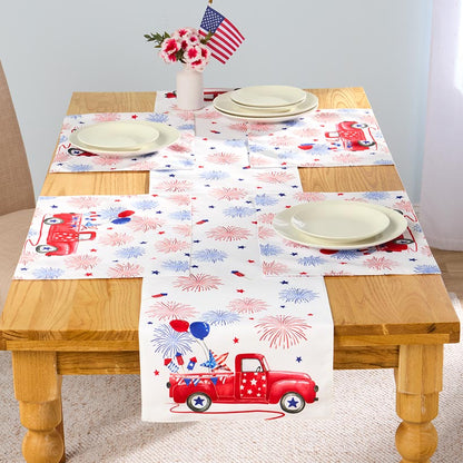 Memorial Truck Table Runner